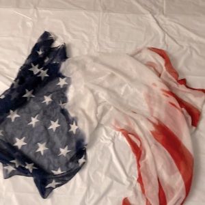 American flag scarf